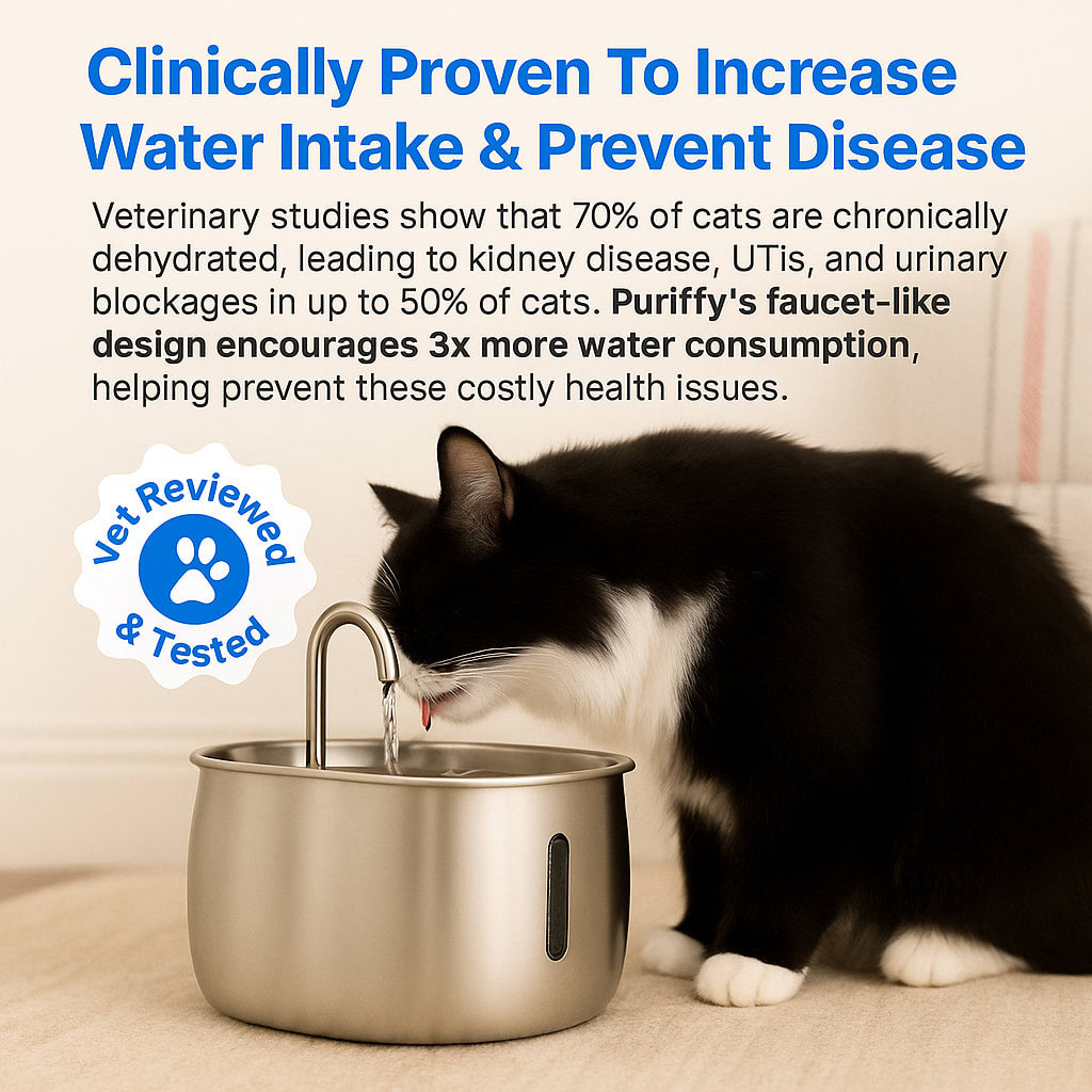 Prevent Cat Dehydration and Painful Urinary Issues